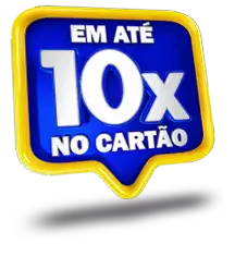 Parcelamos em até 10 vezes no cartão